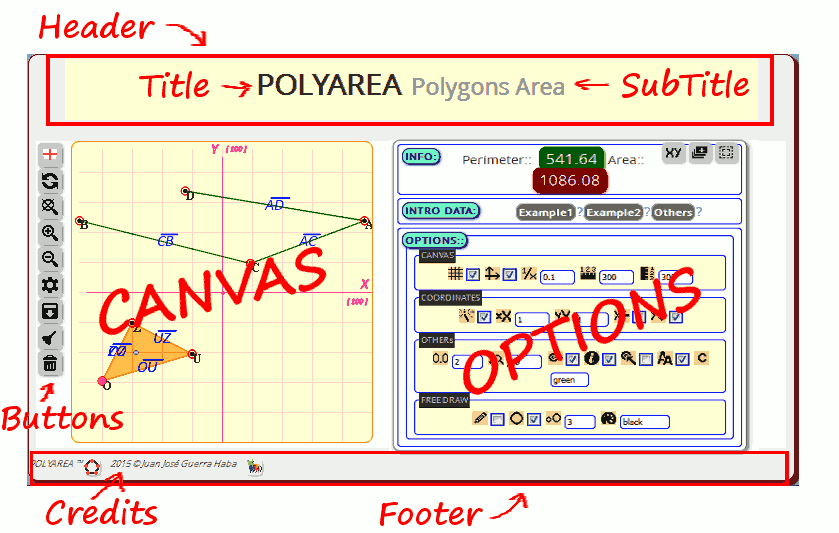 GUI zones